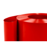 Rouleau de lanières pvc souple opaque rouge
