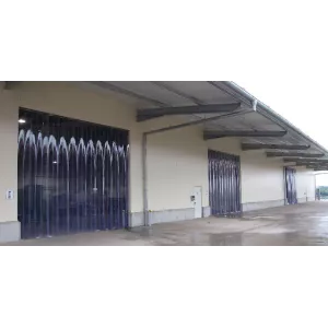 Porte à lanières souples pour quai de chargement