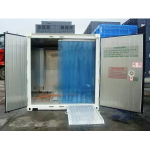 Porte à lanières de camion frigorifique ou container frigorifique