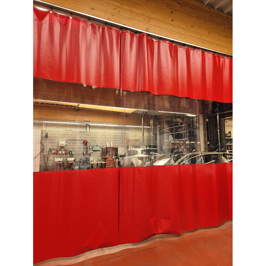 Cloison souple fixe, coulissante ou mobile