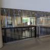 Rideau industriel en PVC transparent
