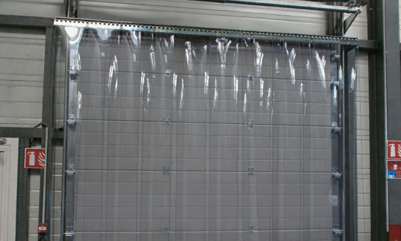 Laniere pvc pour porte sectionnelle