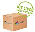 KIMPLY® : Porte souple PVC coulissante livré sur mesure