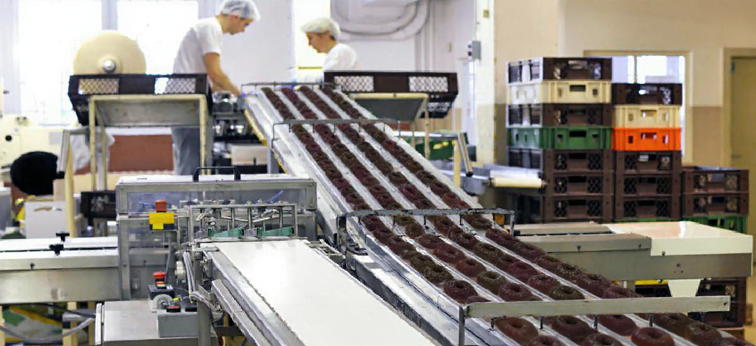 ligne de production agroalimentaire